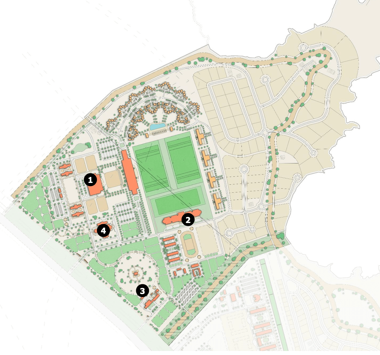 Masterplan of Qiddiya Equestrian Precinct